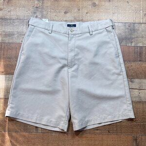 Dockers Tan Flat Front Golf Shorts size 34
